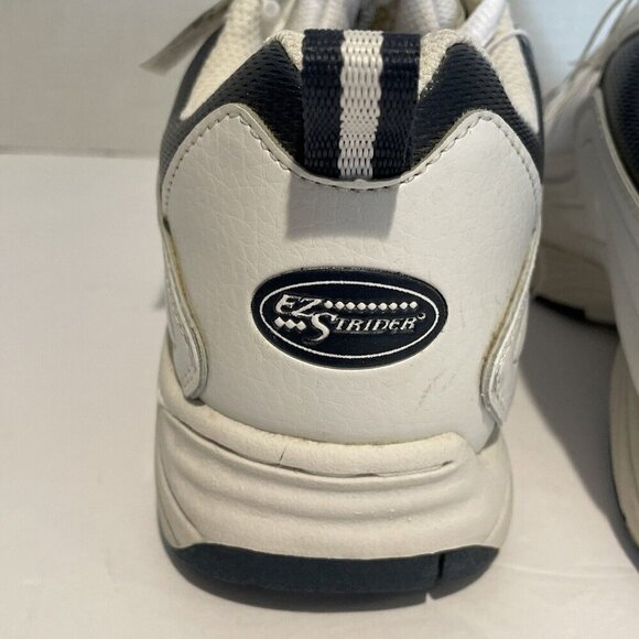 EZ Stride Men's Retro Sneakers Size 8 White Ultra-Zorb Comfort Vintage USA! NWT - Picture 8 of 16